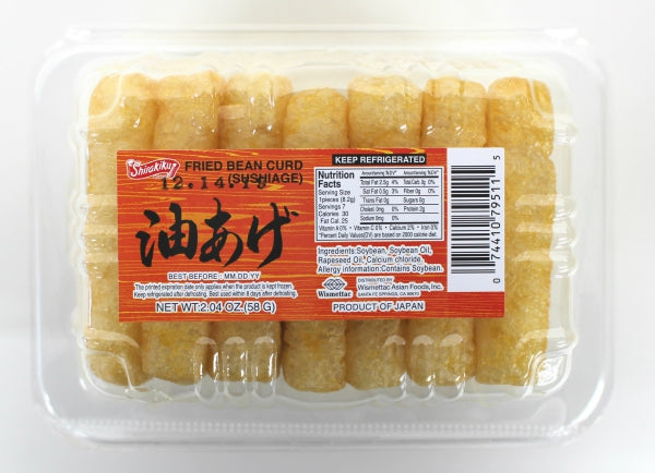 FZN: Shirakiku Abura Age Fried Soybean Curd (58G)