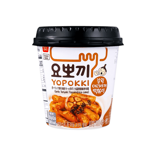 YP Yopokki Garlic Teriyaki Topokki Rice Cake (120G)