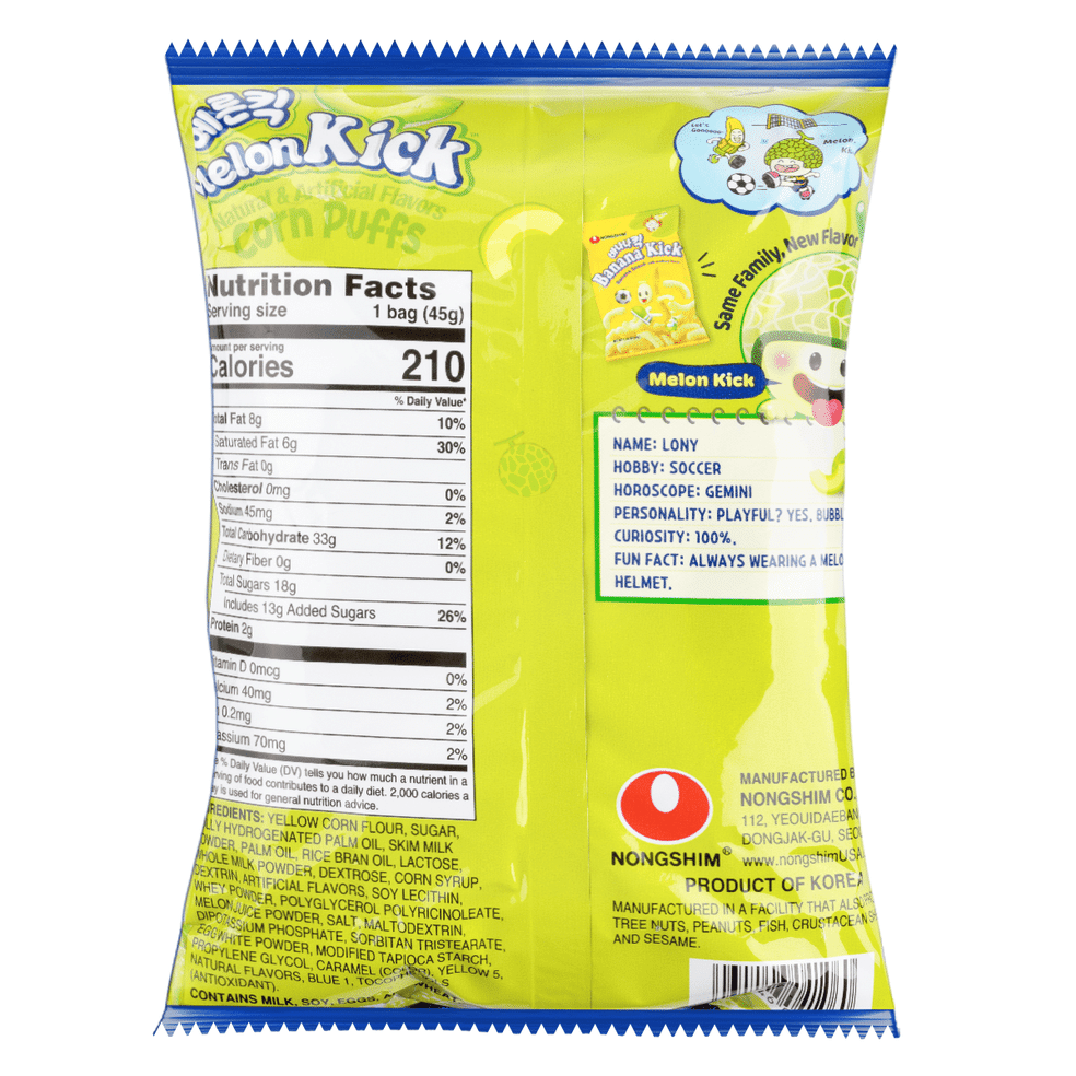 Nongshim Melon Kick (45G)