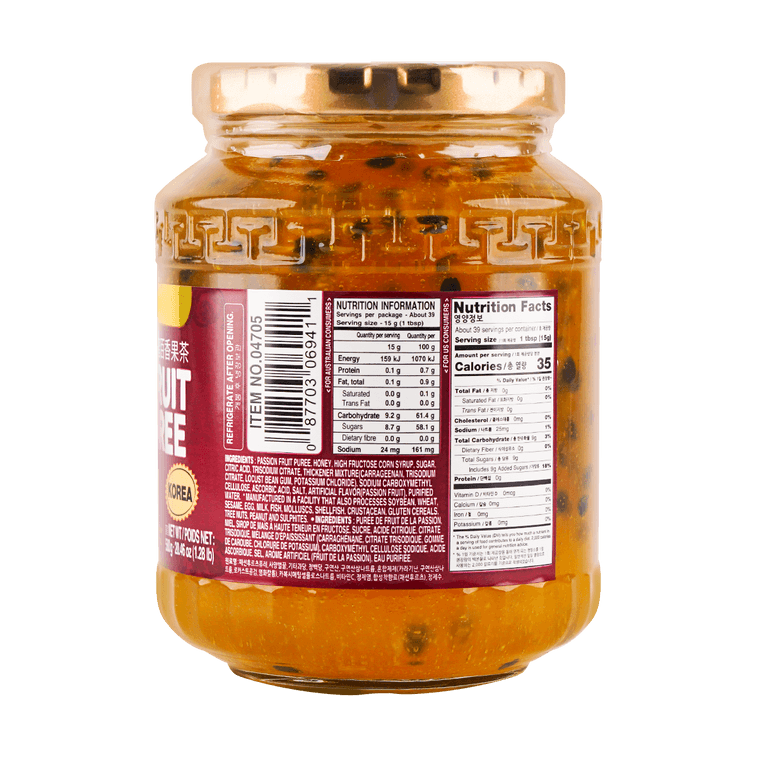 Purée de miel de fruit de la passion Surasang (1KG)