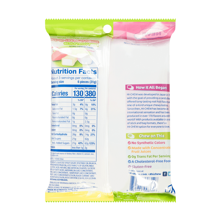 Morinaga Hi-Chew aigre-doux