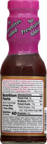 キッコーマン 甘酢ソース (290ML)