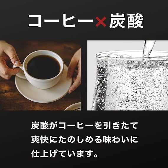 Itoen Tully's Coffee Black & Soda Gassata (370ML)