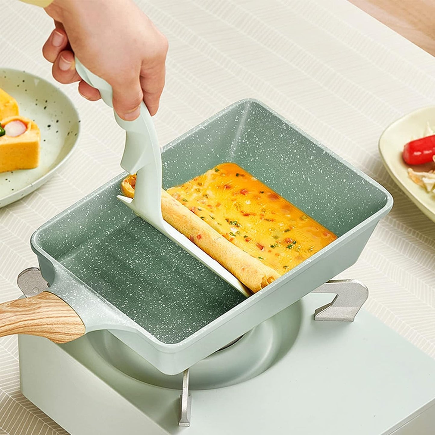 Japanese Style Tamagoyaki Egg Pan