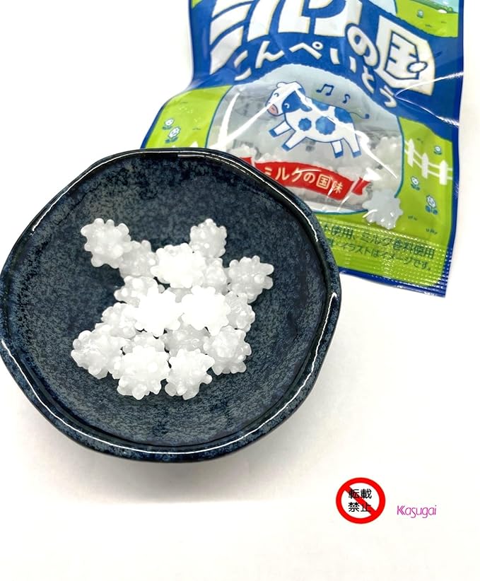 Konpeito au lait de campagne Kasugai (30 g)
