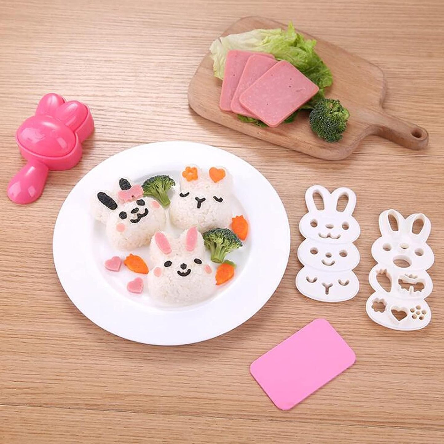 Japanese Mimy Rabbit Rice Ball Mold Set