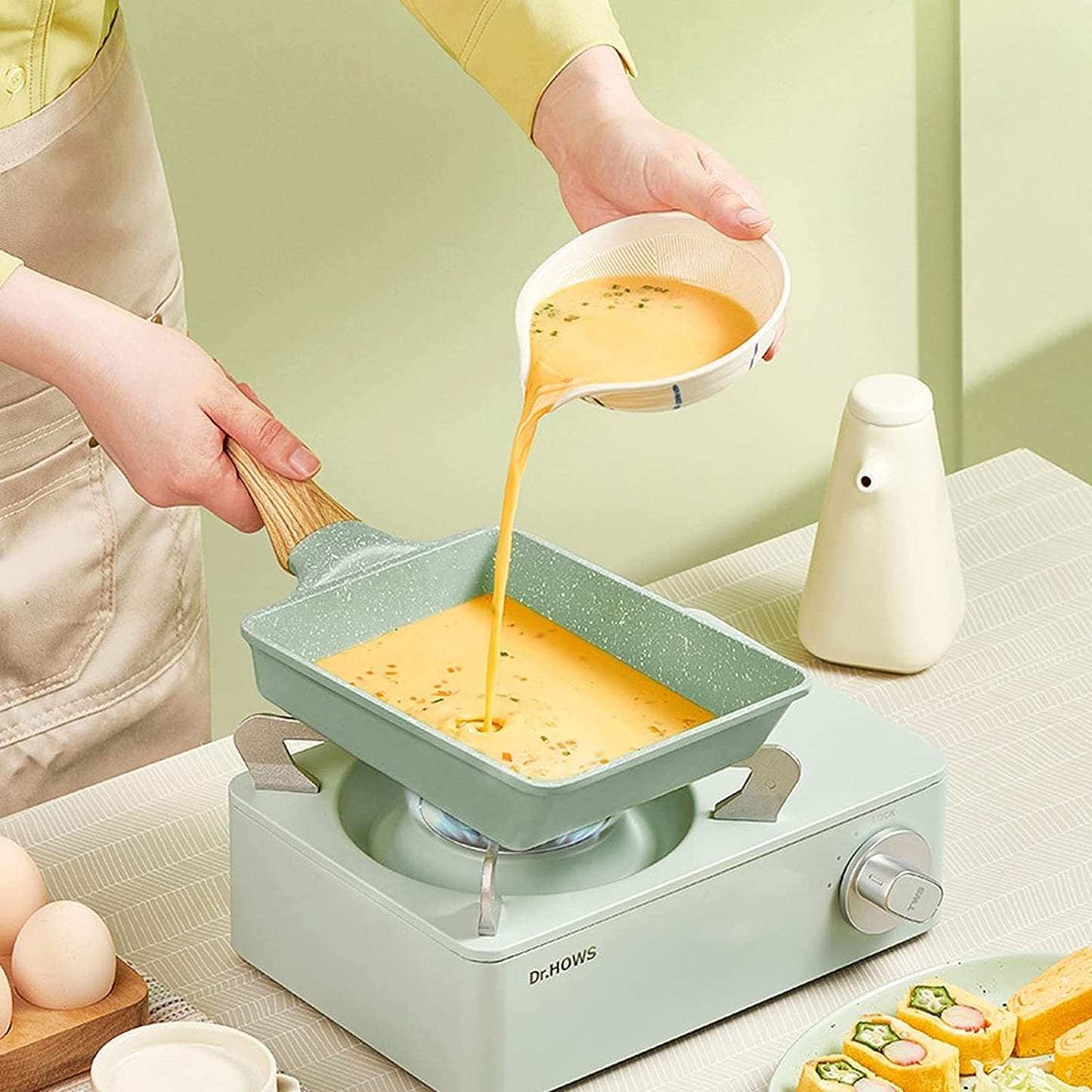 Japanese Style Tamagoyaki Egg Pan