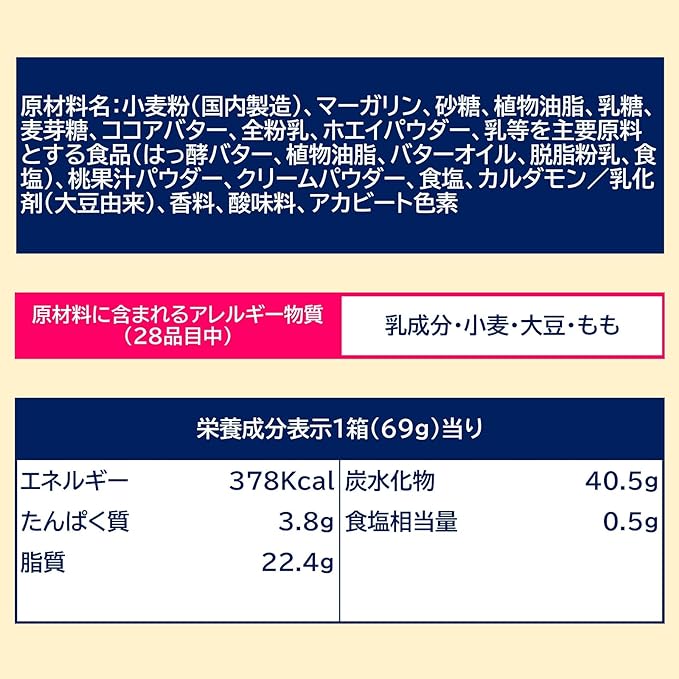 ロッテ パイの実 ピーチタルト(69G) BBD: 2025.01