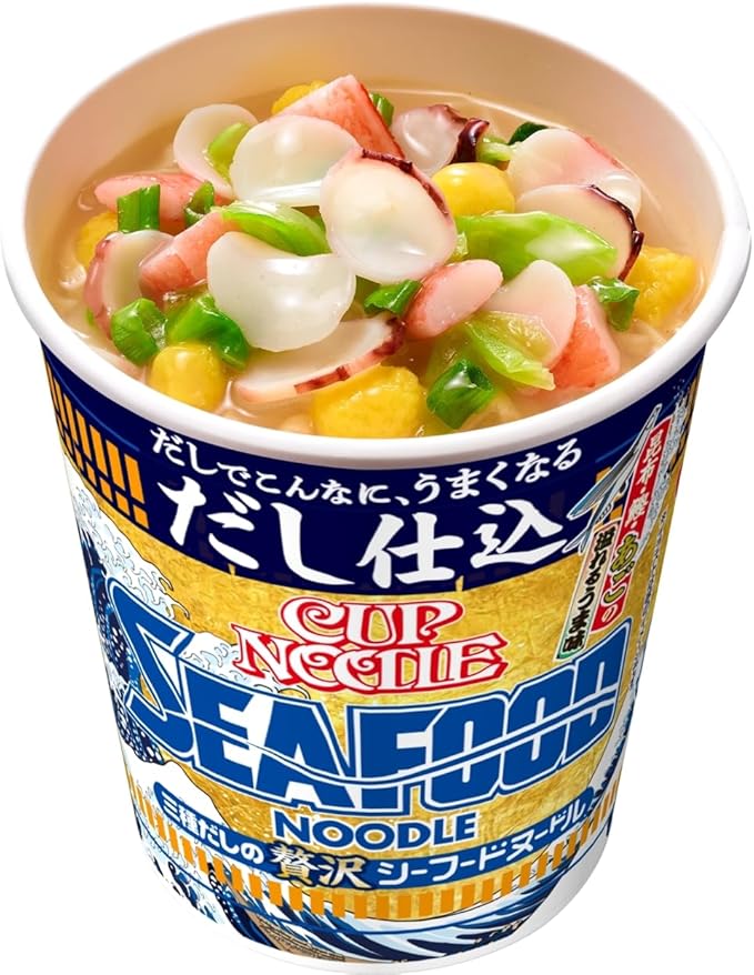 Nissin Cup Noodle Dashi-Shikomi Seafood (75G)
