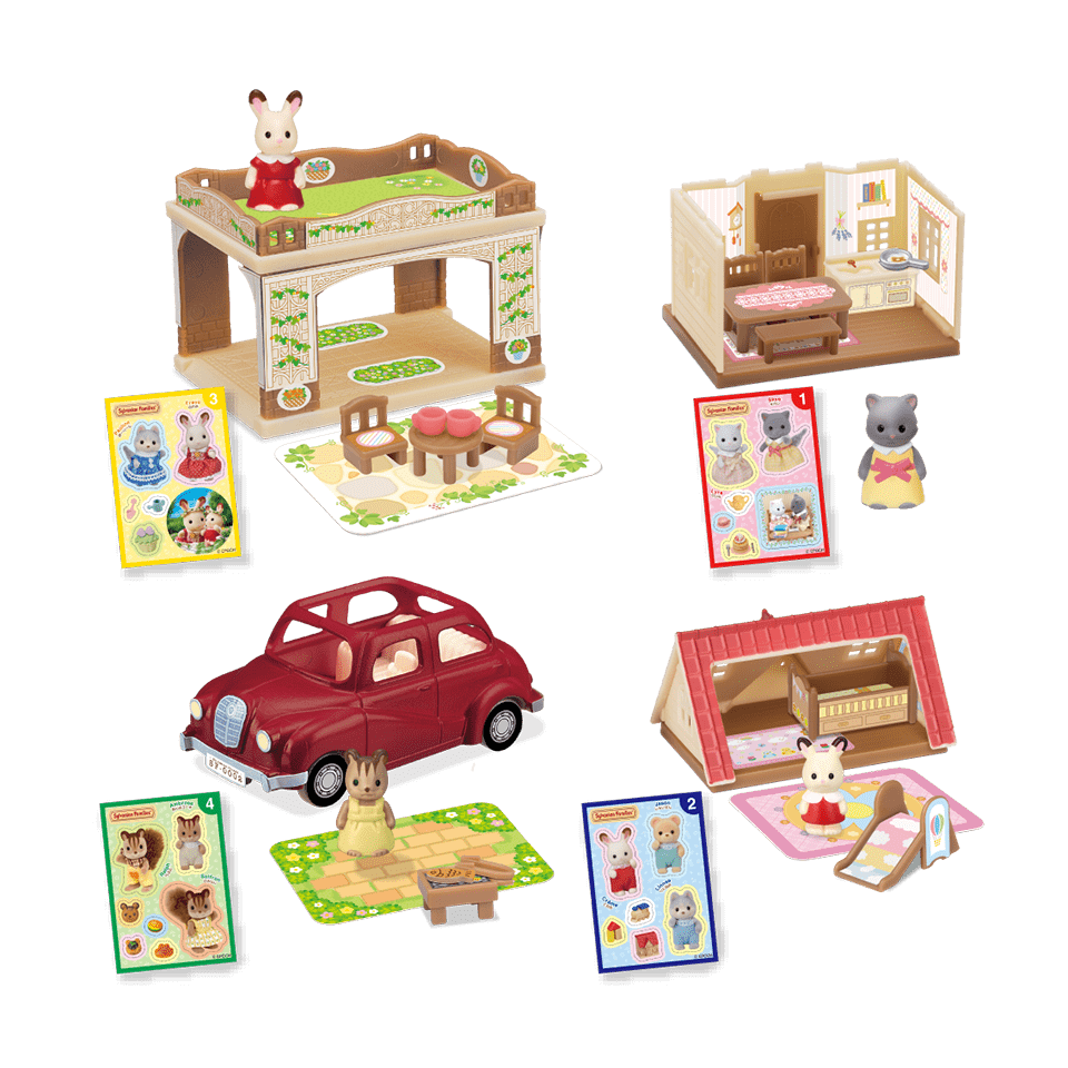 Kabaya Sylvanian Families Mini Series