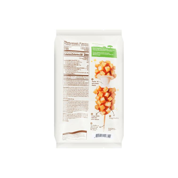 FZN : Chien de maïs Pulmuone aux pommes de terre et à la mozzarella (360 g)