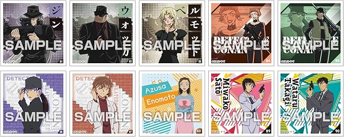 ENSKY Detective Conan Sticker Collection 2
