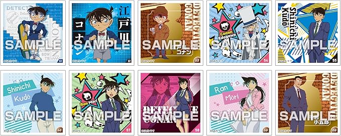 ENSKY Detective Conan Sticker Collection 2