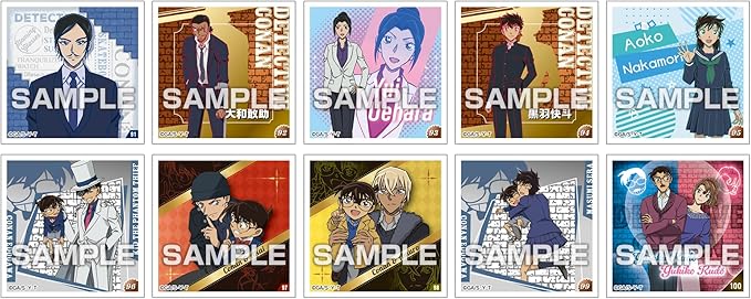 ENSKY Detective Conan Sticker Collection 2