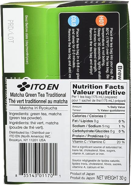 Itoen Matcha Green Tea Traditional