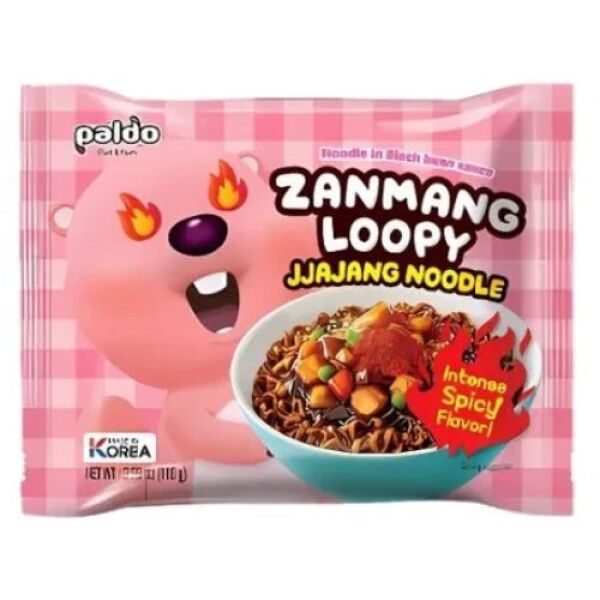Paldo Zanmang Loopy Jjajang Nouilles épicées