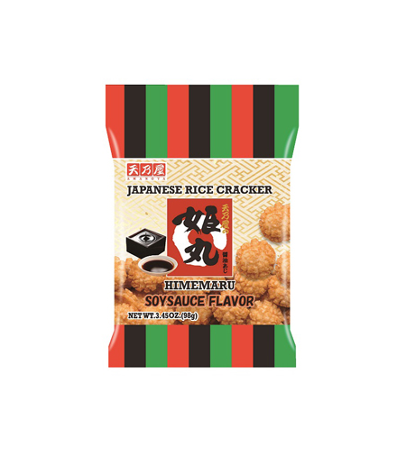 Amanoya Hime Maru Sauce soja Cracker de riz Senbei (98G)