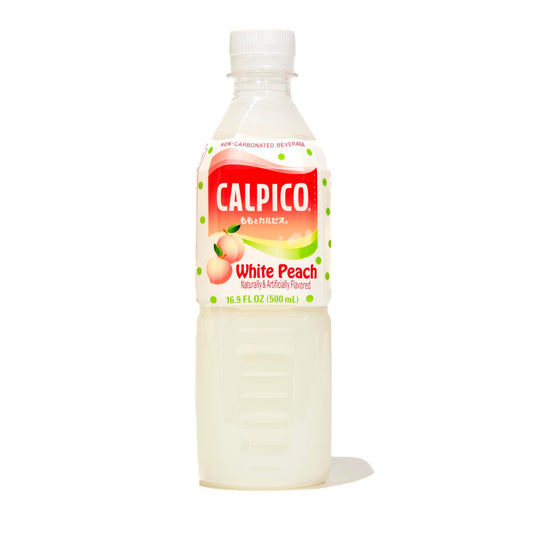 Asahi Calpico White Peach (500ML) Best Before Date: 2025.09.26