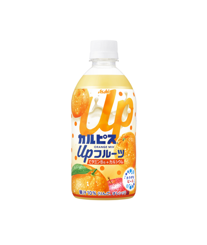 アサヒカルピスアップフルーツオレンジミックス(470ML)BBD:2024.08 アサヒカルピスアップフルーツオレンジミックス(470ML)BBD:2024.08