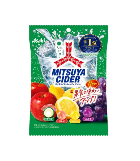 Bonbons aux fruits du cidre Asahi Mitsuya