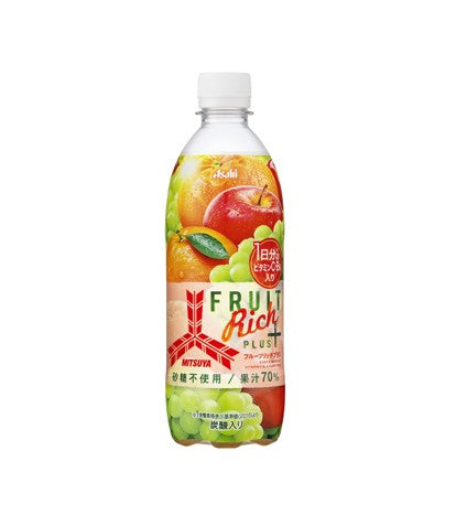 Asahi Mitsuya Fruit Rich Plus (500ML)