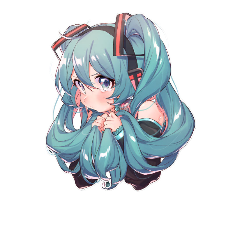 初音ミク ビニールステッカー(1枚)