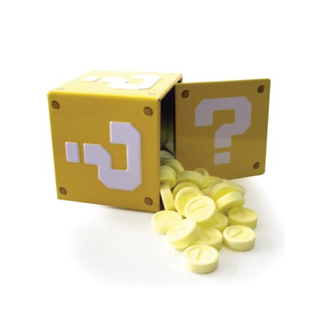 Boston Super Mario Question Mark Coin Bonbons (34G)