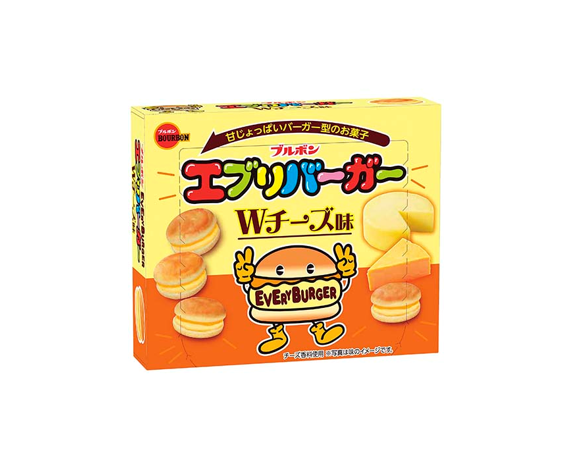 バーボン エブリバーガー ダブルチーズクッキー(58G)