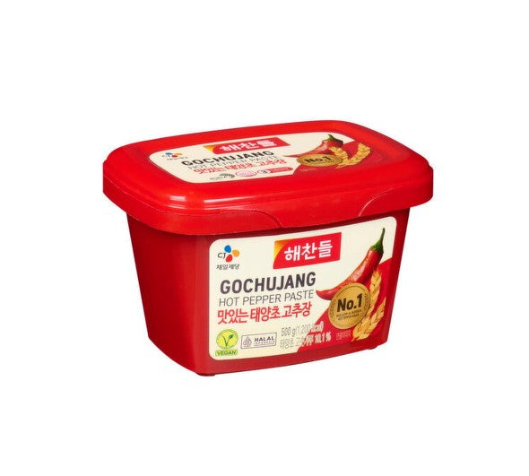 CJ Haechandle Gochujang - Korean Traditional Fermented Hot Pepper Paste - 1.1 Lb