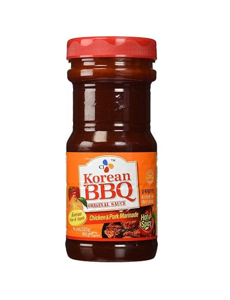 CJ Korean BBQ Chicken & Pork Hot & Spicy Marinade (500G)