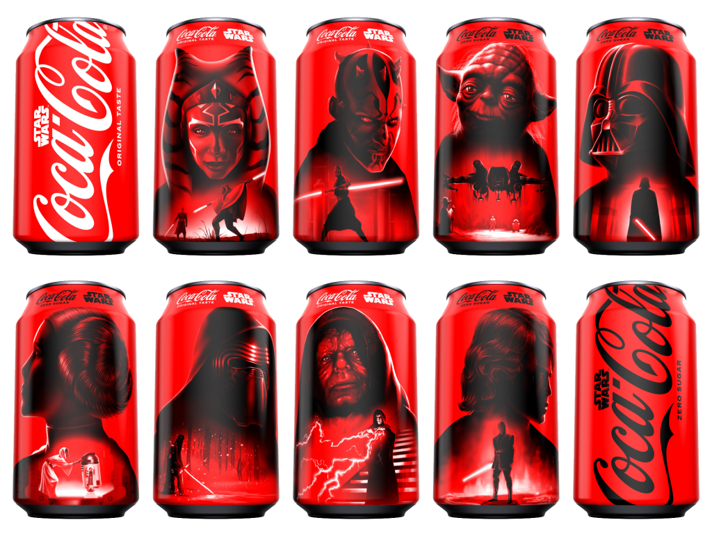Coca Cola Zero Sugar Star Wars Edition (350ML) – Hungry Ninja