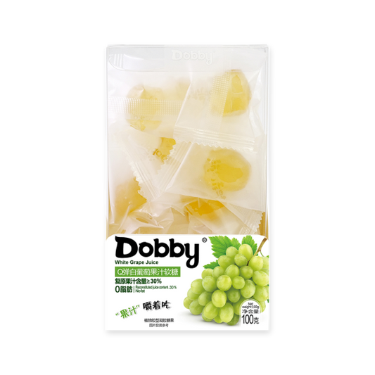 Dobby White Grape Gummy (100G) BBD: 2025.07.08