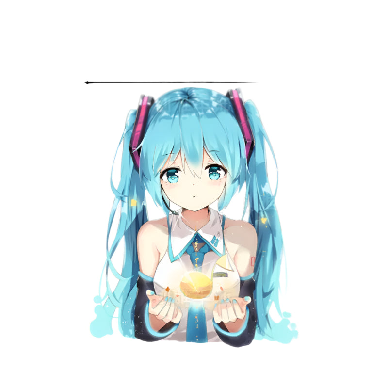 初音ミク ビニールステッカー(1枚)