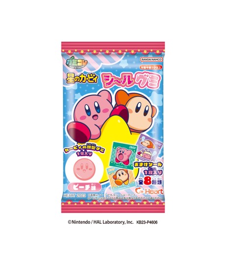Heart Kirby's Dream Land Sticker Gummy (16G)
