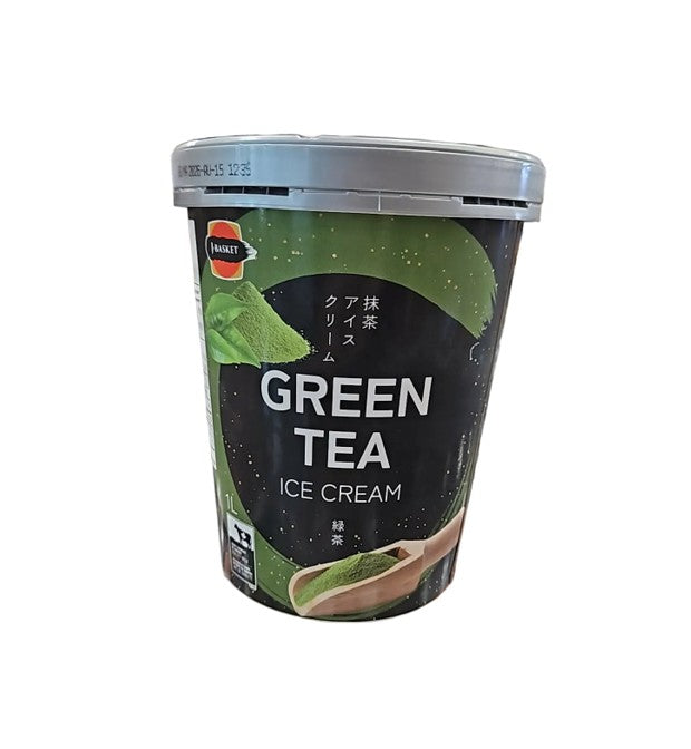 FZN: J-Basket Green Tea Ice Cream (1L)