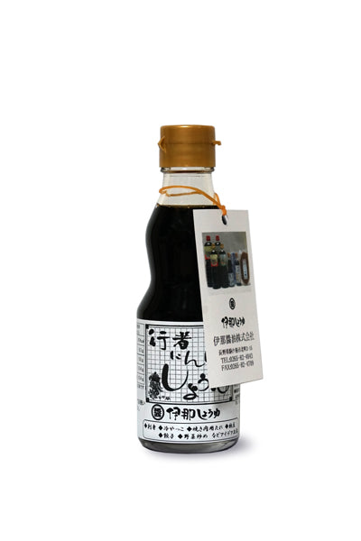 伊那行者 にんにく醤油(180ML) メーカー希望小売価格:2024.04