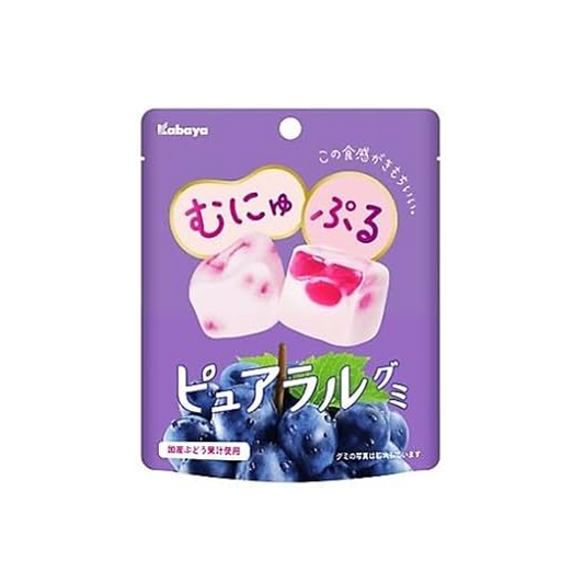 Kabaya Pureral Grape Gummy (58G)