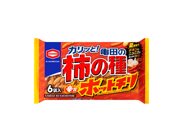 Kameda Kaki No Tane Piment fort épicé (164G)