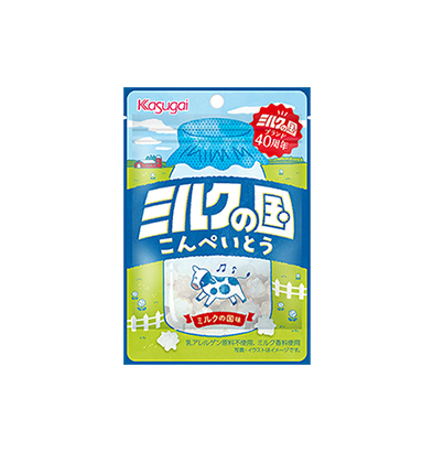 Konpeito au lait de campagne Kasugai (30 g)