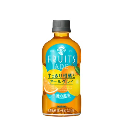 Kirin Afternoon Tea Fruits Ade Refreshing Citrus & Early Grey (400ML) BBD: 2025.06