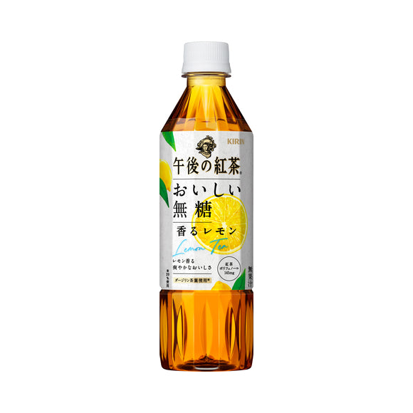 キリン 午後のレモンティー 無糖 (500ML)