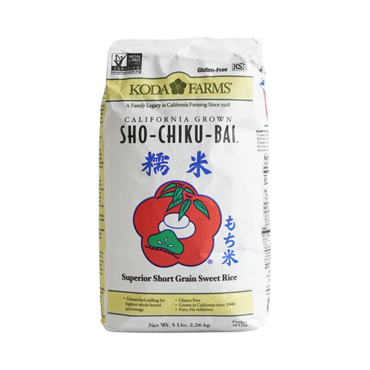 Koda Farms Sho-Chiku-Bai Riz sucré à grains courts de qualité supérieure (2,26 kg)