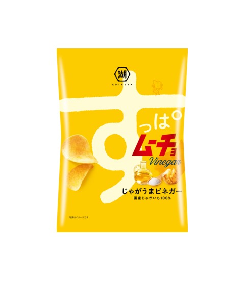 湖池屋 すっぱムーチョポテトチップス ビネガー味(55G)