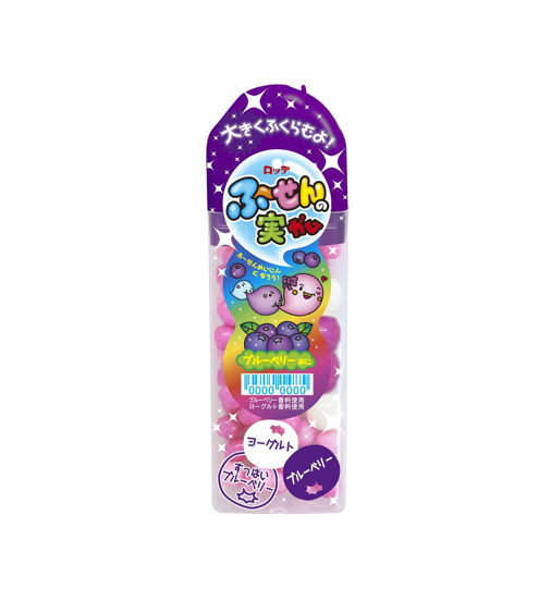 Lotte Fusen No Mi Blueberry Gum (35G)