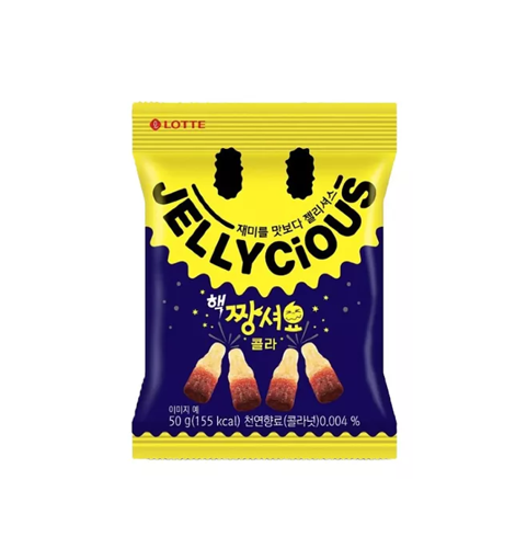 Lotte Jellycious Cola (50G) BBD: 2025.02.07