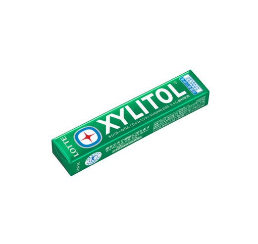 Lotte Xylitol Lime Mint Gum
