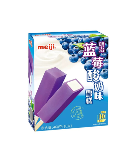 明治ブルーベリーヨーグルトアイスバー(46G×10本)