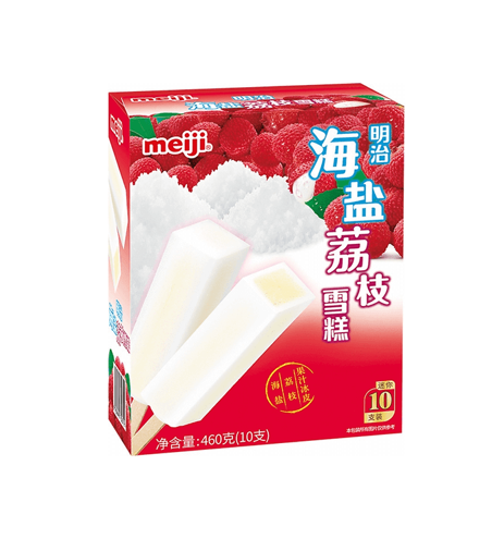 FZN: Meiji Sea Salt Lychee Ice Bar (10 x 46G)