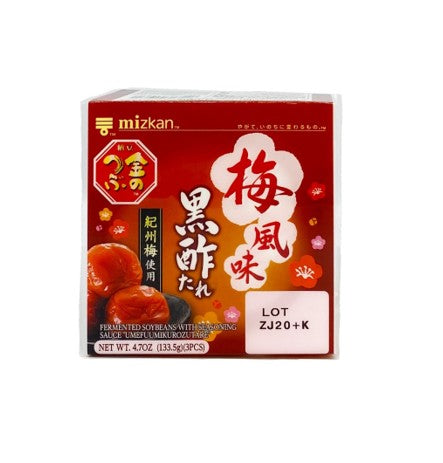FZN: Mizkan Tsubu Ume Plum Natto (3 Boxes/120G)