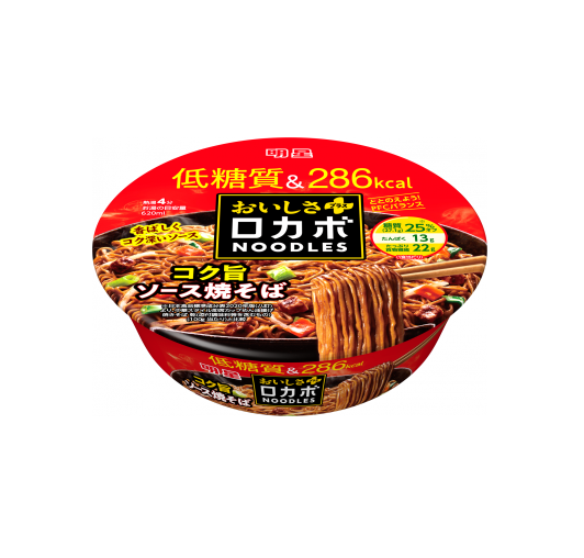 Nouilles Yakisoba Myojo Locabo, sauce riche et savoureuse (89G) BBD : 2025.02.02